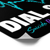 Suizidverhütung 988 Morgen braucht Mental H Poster (Ecke)