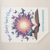 Suizidverhütung Ihre Geschichte ist noch nicht vor Sherpadecke (Vorderseite (Horizontal))