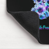 Suizidverhütung Semicolon Butterfly Mousepad (Ecke)