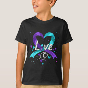 Suizidverhütung - Semicolon Suicide Awareness R T-Shirt