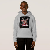 Suji Samurai Skater v3 Tri-Blend-Shirt Hoodie (Vorne ganz)