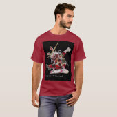Suji Samurai Skater v3 Tri-Blend-Shirt T-Shirt (Vorne ganz)