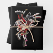 Suji Samurai Skater v4 NFT Artisans SamurAI Geschenkpapier Set (Beispiel)