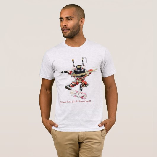 Suji Samurai Skater v5 T - Shirt (Vorne ganz)