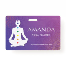 Sukhasna Pose Lila Mandala Chakra Abzeichen