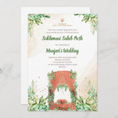 Sukhmani Pfad laden & Digital Akhand Pfad einladen Einladung (Vorne/Hinten)