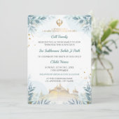 Sukhmani Sahib Path Card, Baby Arrival Card Einladung (Stehend Vorderseite)