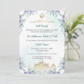 Sukhmani Sahib Path Invite, Birth Announce Card Einladung (Stehend Vorderseite)