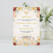 Sukhmani Sahibji Einladungskarte, Akhand Path Einladung (Stehend Vorderseite)