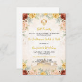 Sukhmani Sahibji Einladungskarte, Akhand Path Einladung (Vorne/Hinten)