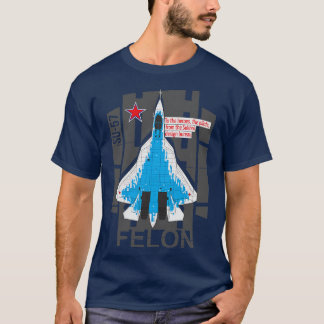 Sukhoi Su57 Russischer Mehrzweck-Kämpfer T-Shirt