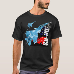 Sukhoi SU-30 Russisches Multirole-Kampfjet T-Shirt