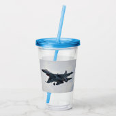 Sukhoi Su-35S Acryltrinkbecher (Rückseite)