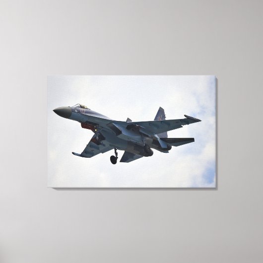 Sukhoi Su-35S Leinwanddruck (Vorderseite)