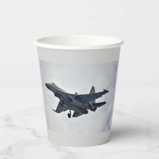 Sukhoi Su-35S Pappbecher (Vorderseite)