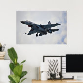Sukhoi Su-35S Poster (Heimbüro)