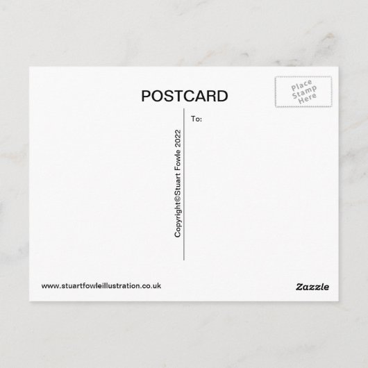 Sukhoi SU-35S Postkarte (Rückseite)