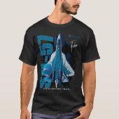 Sukhoi Su-57 Stealth Multirole Fighter Aircraft T-Shirt (Vorderseite)