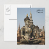 Sukhotaï, Thailand Postkarte (Vorne/Hinten)