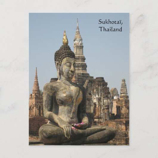 Sukhotaï, Thailand Postkarte (Vorderseite)