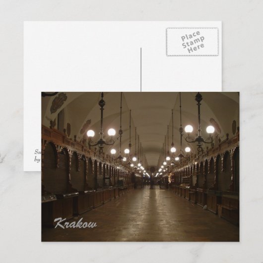 Sukiennice Postkarte (Vorne/Hinten)