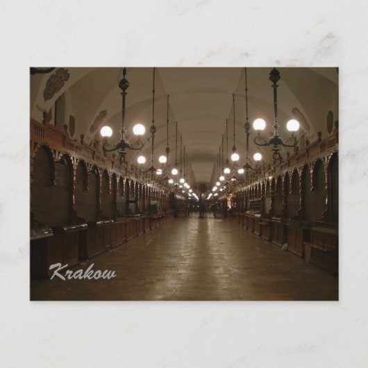 Sukiennice Postkarte (Vorderseite)