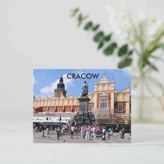 Sukiennice Postkarte (Stehend Vorderseite)