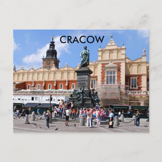 Sukiennice Postkarte (Vorderseite)