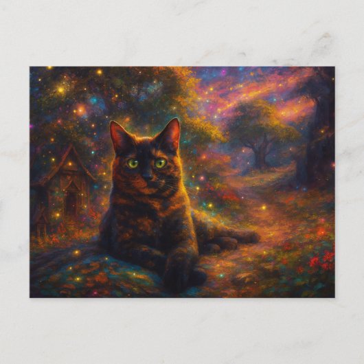 Suki's Cabin Feiertagspostkarte (Vorderseite)