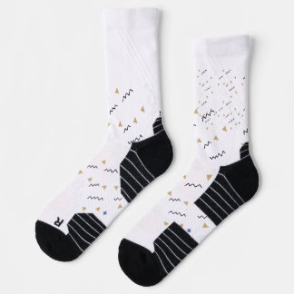 Sukiti Budh Minimalist Antikes Kunstmuster Crew So Socken