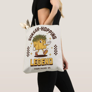 Sukkah-Hopping Legend Shirt für Sukkot Sameach Tasche