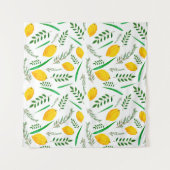 Sukkah, Sukkot, Etrog, jüdische Feiertage, shofar Wandteppich (Vorderseite (Horizontal))