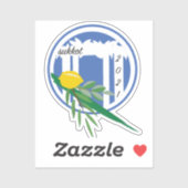 Sukkot 2021 Aufkleber (Blatt)