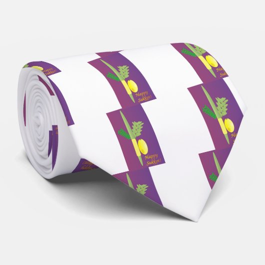 Sukkot 4 minim krawatte (Gerollt)