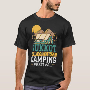 Sukkot Das Original Camping Festival Israelite Suk T-Shirt
