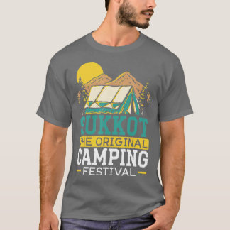 Sukkot Das Original Camping Festival Israelite Suk T-Shirt