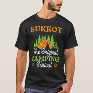 Sukkot Das Ursprüngliche Camping-Festival Israelit T-Shirt