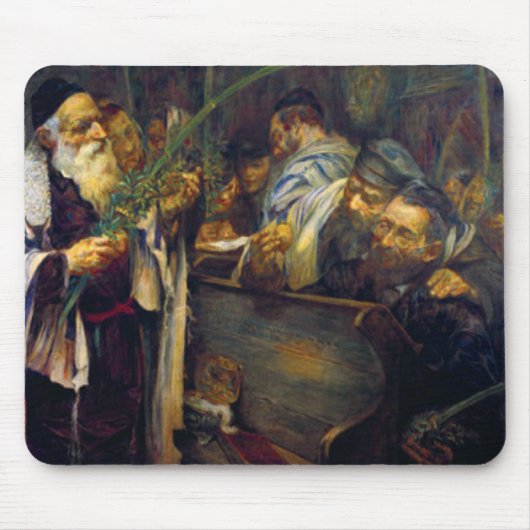 SUKKOT durch Leopold Pilichowski - 1895 Mousepad (Vorne)