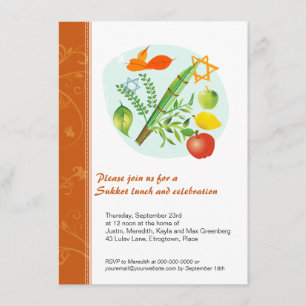 Sukkot-Feier Einladung