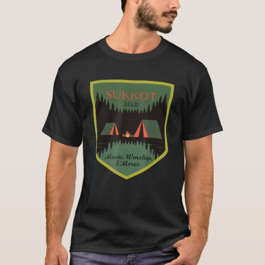 Sukkot Fest der Tabernacles 2021 Grafik T-Shirt (Vorderseite)