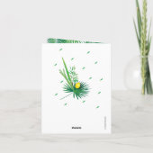 Sukkot Festival Party Sukkah Lulav & Etrog Einladung (Rückseite)