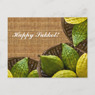 Sukkot füllte sich mit Glück! Postkarte