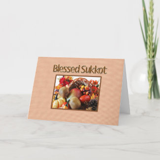 Sukkot Gruß-Karte Feiertagskarte