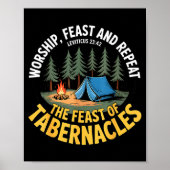 Sukkot _ Hebrew Israelite Feast Days _ Feast Of Ta Poster (Vorne)