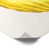 Sukkot Hebrew Segen für das Schütteln Lulav Sukkka Poster (Ecke)