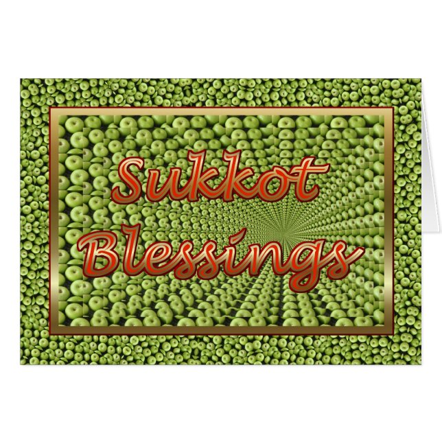 Sukkot jüdisches Fest des Tabernacles-Festes der (Vorderseite (Horizontal))