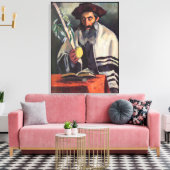 Sukkot - Malerei von Paula Gans - unterzeichnet 19 Leinwanddruck (Insitu (Wohnzimmer))