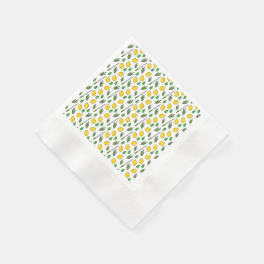 Sukkot Party Napkins - Anpassbar - Ansammlungen Serviette (Ecke)