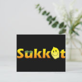 Sukkot Postkarte (Stehend Vorderseite)