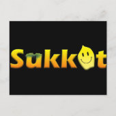 Sukkot Postkarte (Vorderseite)